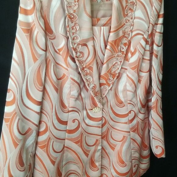 S.O.G.I.C Piece Midi skirt / dress set Women's size 14 - Picture 2 of 12